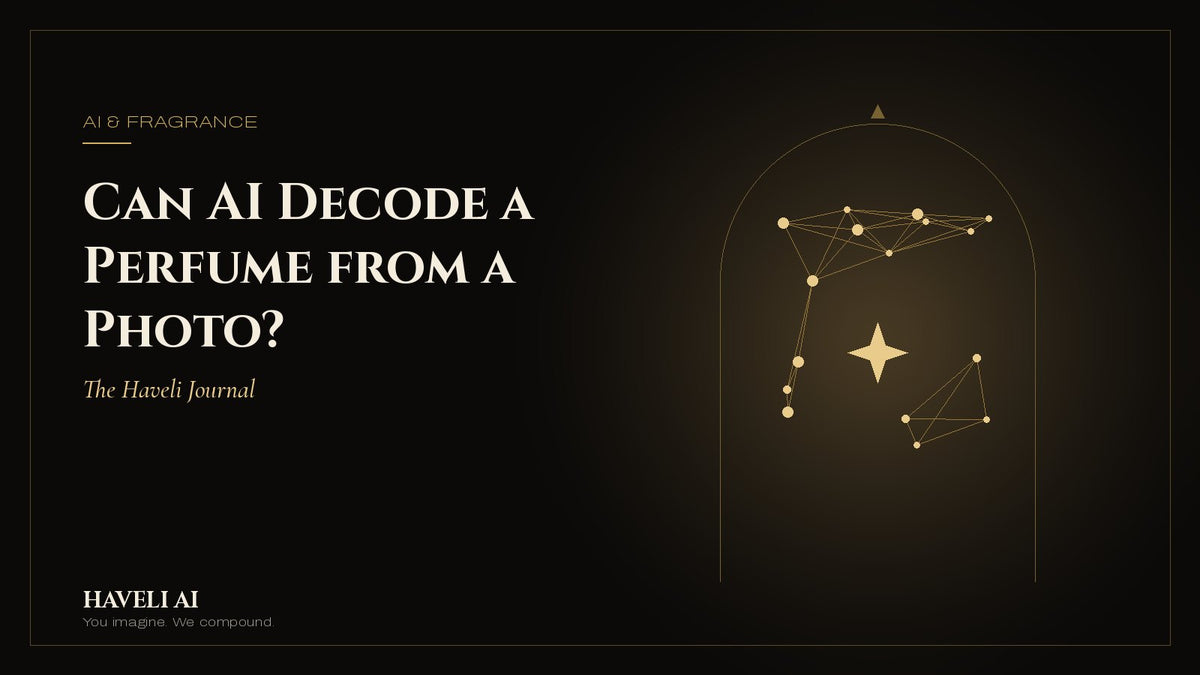 Can AI decode a perfume from a photo – Haveli AI Journal cover