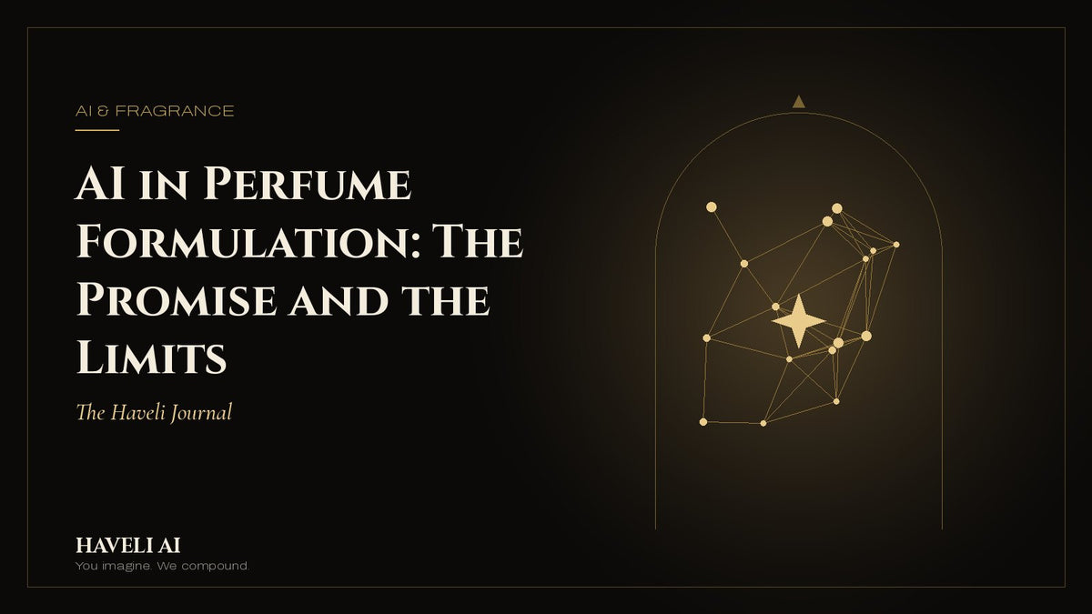 AI in perfume formulation – Haveli AI Journal cover