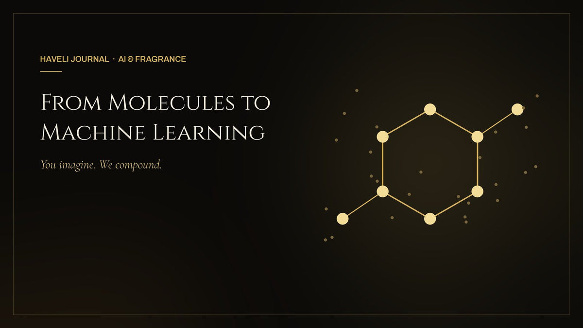 Molecules and machine learning in fragrance