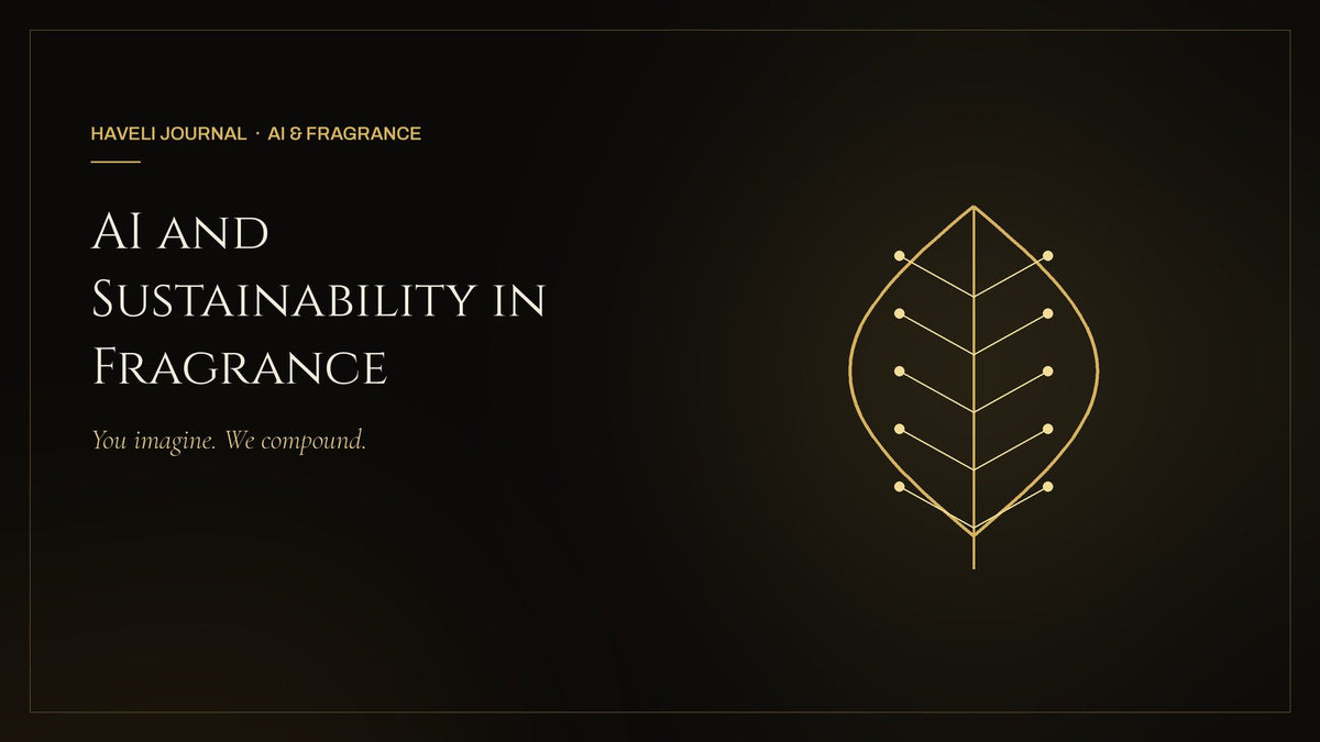 AI and sustainability in fragrance