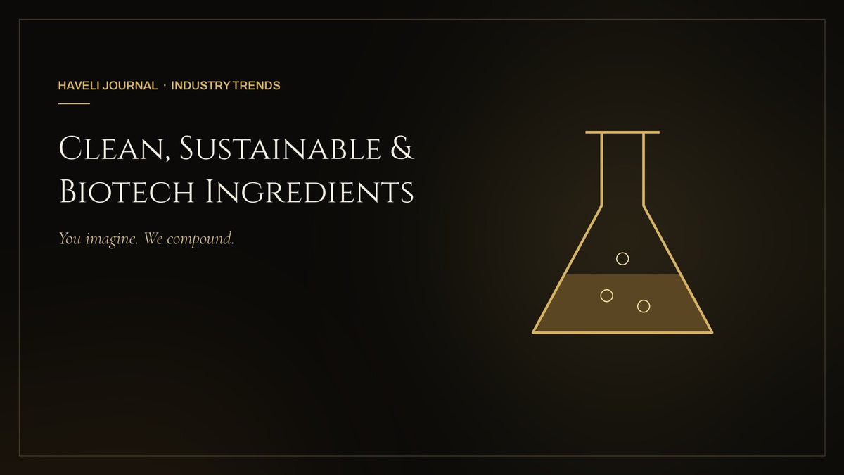 Biotech and sustainable fragrance ingredients