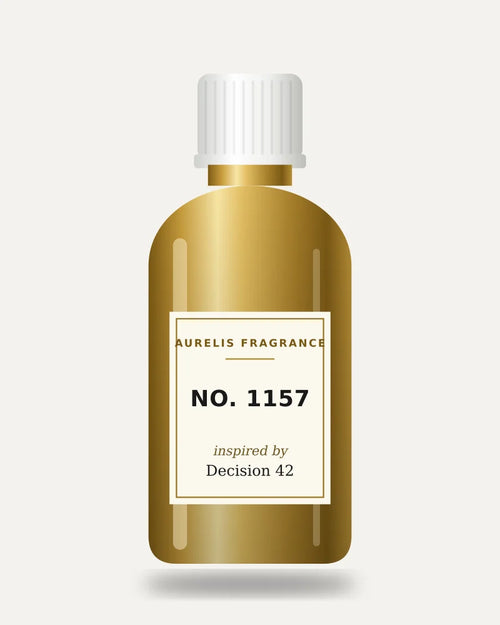 Inspired by Amouage Decision 42 — Fragrance Oil in a gold Aurelis Fragrance can