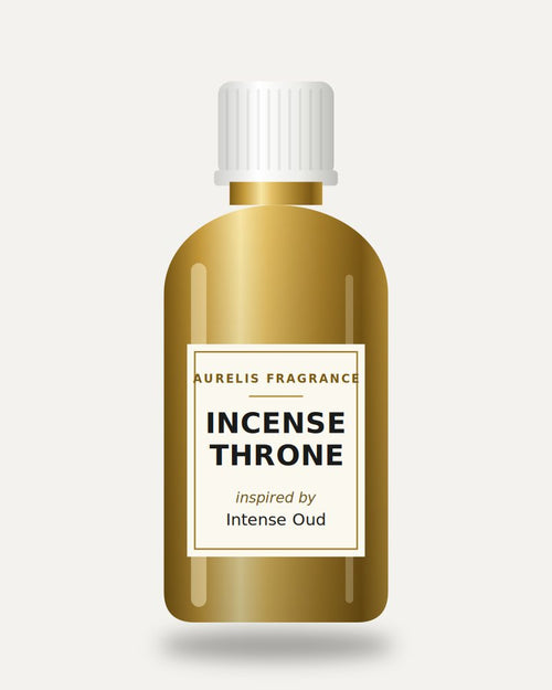 Incense Throne — Fragrance Oil in a gold Aurelis Fragrance can